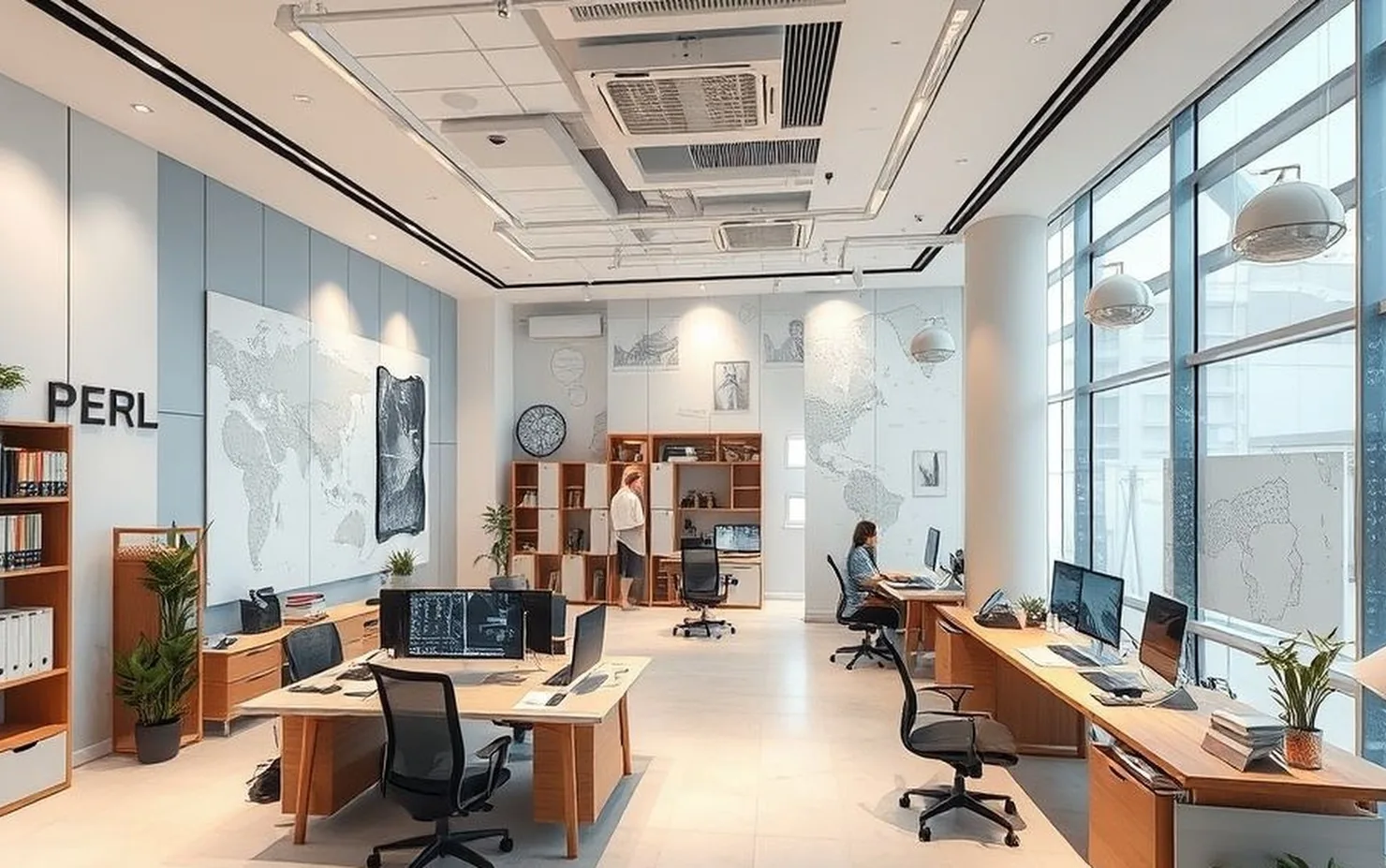 Complex Project Visualization Workspace Modern